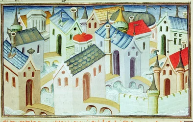Ms 2810 f.67, La città di Kinsai, dal 